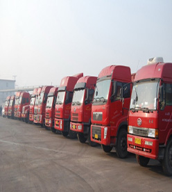 常州到晋中物流车辆展示